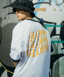 オーバーサイズ バックプリントロゴリンガー半袖Tシャツ ビッグシルエット