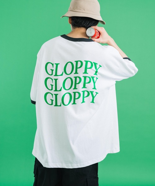 古着　レサーカ　リンガーTシャツ　オーバーサイズ　Ressaca Tシャツ　白 Ressaca（レサーカ）の「オーバーサイズ バックプリントロゴリンガー