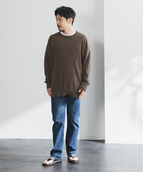 nestwell(ネストウェル)の「NANDINA / ナンディーナ(Tシャツ/カットソー・メンズ・チャコールグレー/モカ・MEDIUM/LARGE)」の16枚目の写真