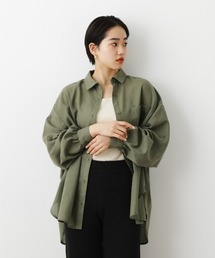 Natuly Linen オーバーシャツ