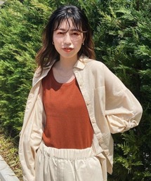 Natuly Linen オーバーシャツ