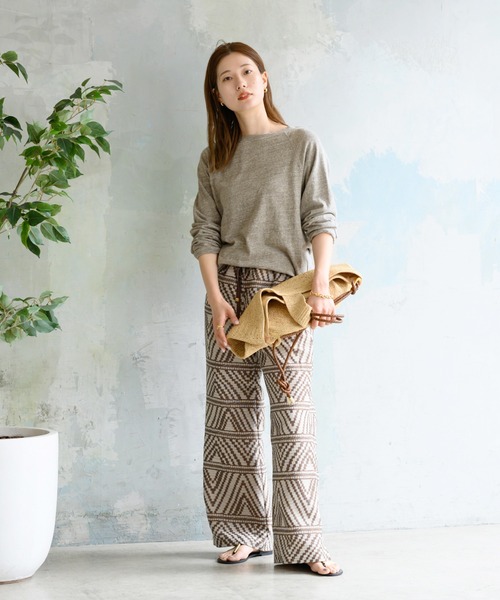 FRAMeWORK（フレームワーク）の「スラブベア天竺プルオーバー（T