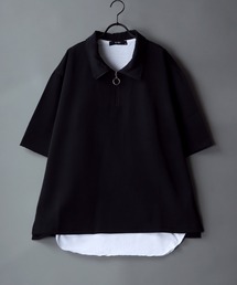 SITRY（シトリー）の「wide silhouette stand collar half zip