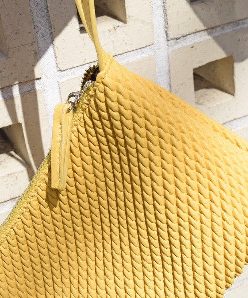 Marient（マリエント）の「エンボスミニBAG/バッグ（ハンドバッグ・レディース・ブルー/イエロー/ホワイト/ブラック・FREE）」の10枚目の写真