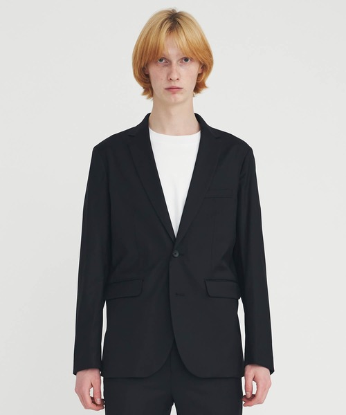 BESPOKE TOKYO（ビスポークトウキョウ）の「3D WOOL SLIM TAILORED JACKET（テーラードジャケット・メンズ・ブラック・3/2）」の3枚目の写真