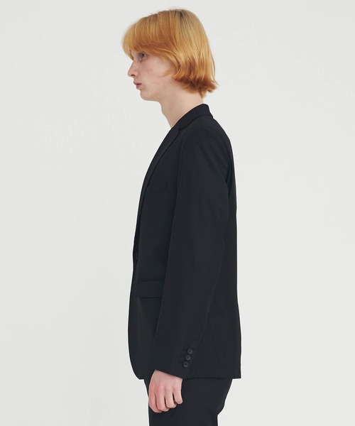 BESPOKE TOKYO（ビスポークトウキョウ）の「3D WOOL SLIM TAILORED JACKET（テーラードジャケット・メンズ・ブラック・3/2）」の4枚目の写真