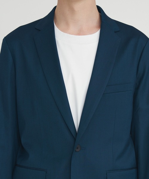 BESPOKE TOKYO（ビスポークトウキョウ）の「3D WOOL SLIM TAILORED JACKET（テーラードジャケット・メンズ・ブラック・3/2）」の17枚目の写真