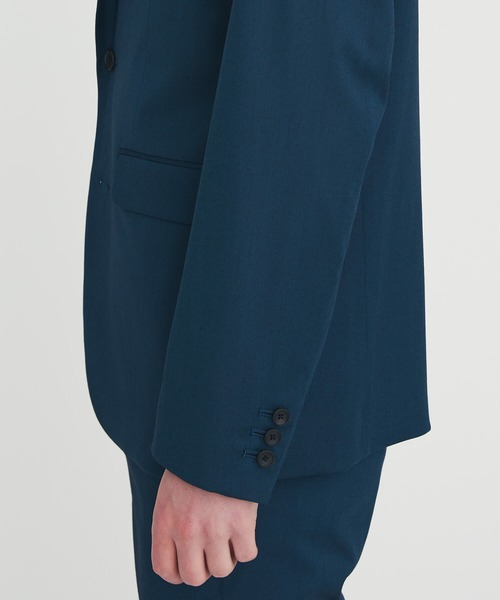 BESPOKE TOKYO（ビスポークトウキョウ）の「3D WOOL SLIM TAILORED JACKET（テーラードジャケット・メンズ・ブラック・3/2）」の20枚目の写真