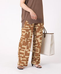 B.C STOCK | artモチーフプリントパンツ(スラックス)