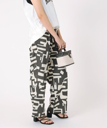 B.C STOCK | artモチーフプリントパンツ(スラックス)