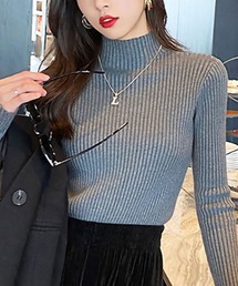 Amulet（アミュレット）の「ハイネックリブニット（ニット/セーター）」