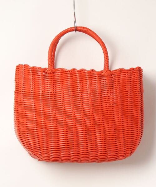 CAPRICIEUX LE'MAGE（カプリシューレマージュ）の「チューブカゴバッグ（ハンドバッグ・レディース・ホワイト/グリーン/オレンジ・FREE）」の8枚目の写真