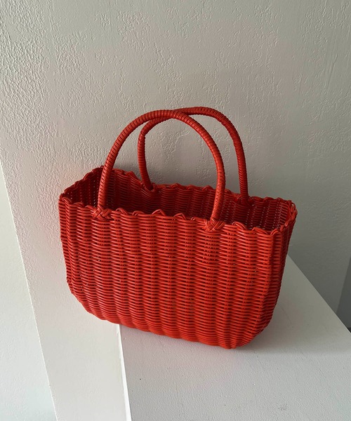 CAPRICIEUX LE'MAGE（カプリシューレマージュ）の「チューブカゴバッグ（ハンドバッグ・レディース・ホワイト/グリーン/オレンジ・FREE）」の12枚目の写真