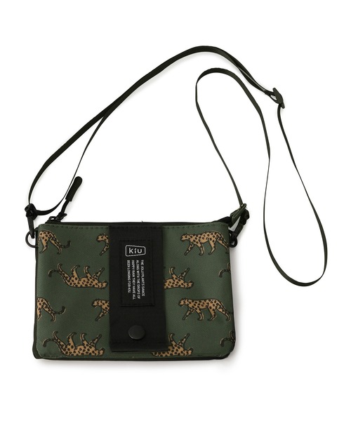 KiU（キウ）の「【一部店舗限定】【KiU/キウ】ETIQUETTE POUCH（ボディバッグ/ウエストポーチ・レディース・グリーン系その他/ホワイト系その他4/ブラック・FREE）」の18枚目の写真