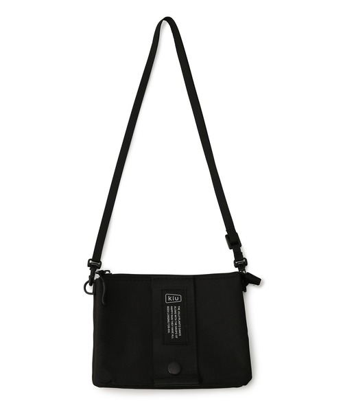 KiU（キウ）の「【一部店舗限定】【KiU/キウ】ETIQUETTE POUCH（ボディバッグ/ウエストポーチ・レディース・グリーン系その他/ホワイト系その他4/ブラック・FREE）」の10枚目の写真