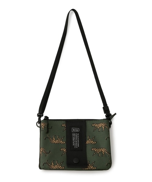 KiU（キウ）の「【一部店舗限定】【KiU/キウ】ETIQUETTE POUCH（ボディバッグ/ウエストポーチ・レディース・グリーン系その他/ホワイト系その他4/ブラック・FREE）」の8枚目の写真