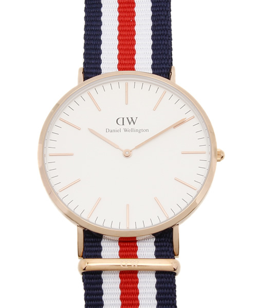 bpr BEAMS（ビーピーアール ビームス ）の「DANIEL WELLINGTON / クラシックシリーズ 40mm ナイロンベルト（アナログ腕時計・メンズ・その他1/その他2/その他3/その他4・ONE SIZE）」の4枚目の写真