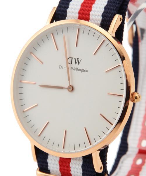 bpr BEAMS（ビーピーアール ビームス ）の「DANIEL WELLINGTON / クラシックシリーズ 40mm ナイロンベルト（アナログ腕時計・メンズ・その他1/その他2/その他3/その他4・ONE SIZE）」の5枚目の写真