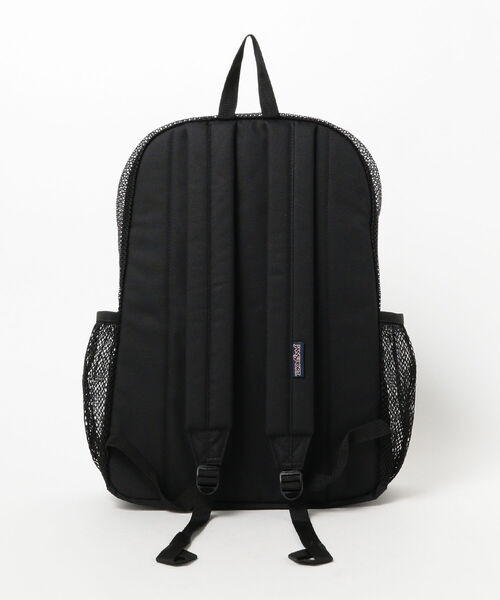 JANSPORT(ジャンスポーツ)の「JANSPORT / Eco Mesh Pac(バックパック/リュック・メンズ・ブラック・ONE SIZE)」の3枚目の写真