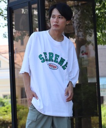 Bling Leads | 【Bl】【Bling leads】ワッペンオーバーサイズTシャツ(Tシャツ/カットソー)