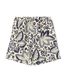 SOULEIADO | リネンプリント イージーショーツ(その他パンツ)