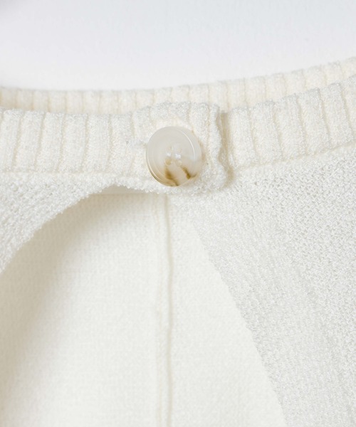 WEGO（ウィゴー）の「WEGO/【2点セット】ボレロセットニットキャミ（ニット/セーター・レディース・ブラック/アイボリー・FREE）」の15枚目の写真