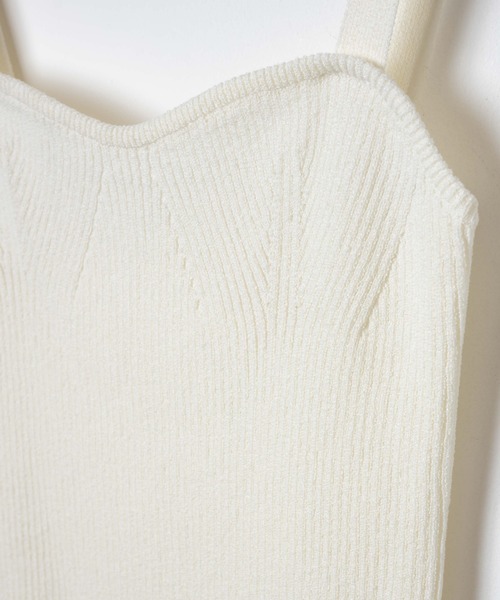 WEGO（ウィゴー）の「WEGO/【2点セット】ボレロセットニットキャミ（ニット/セーター・レディース・ブラック/アイボリー・FREE）」の19枚目の写真