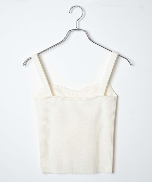 WEGO（ウィゴー）の「WEGO/【2点セット】ボレロセットニットキャミ（ニット/セーター・レディース・ブラック/アイボリー・FREE）」の20枚目の写真