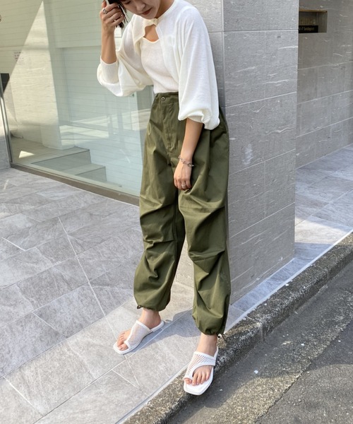 WEGO（ウィゴー）の「WEGO/【2点セット】ボレロセットニットキャミ（ニット/セーター・レディース・ブラック/アイボリー・FREE）」の22枚目の写真