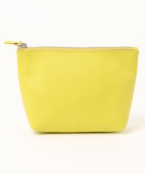 ikka（イッカ）の「リサイクルレザーポーチ（ポーチ・レディース・ブラック/ベージュ/イエロー/ミント/オレンジ系その他・FREE）」の5枚目の写真