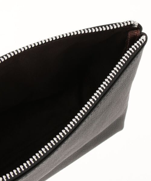 ikka（イッカ）の「リサイクルレザーポーチ（ポーチ・レディース・ブラック/ベージュ/イエロー/ミント/オレンジ系その他・FREE）」の8枚目の写真