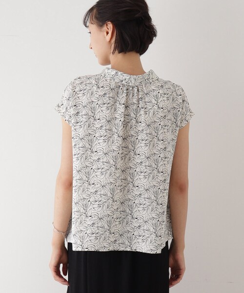 DRESKIP（ドレスキップ）の「◆前後2WAYリボンブラウス（シャツ/ブラウス・レディース・ライトブルー/アイボリー/ホワイト系3/ブラック系・02/03）」の17枚目の写真