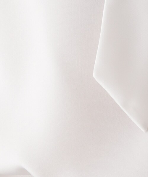 DRESKIP（ドレスキップ）の「◆前後2WAYリボンブラウス（シャツ/ブラウス・レディース・ライトブルー/アイボリー/ホワイト系3/ブラック系・02/03）」の5枚目の写真