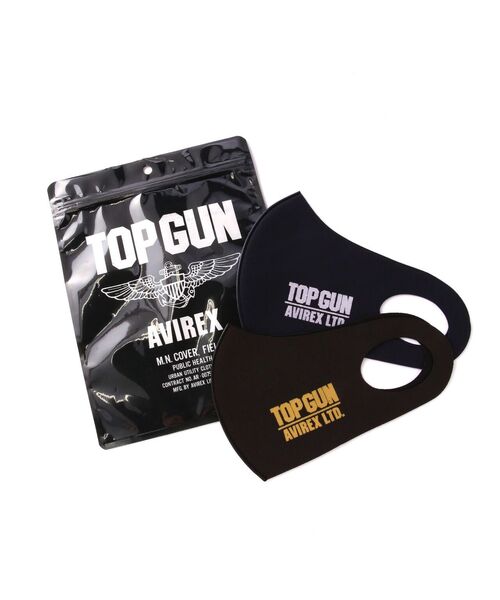 AVIREX(アヴィレックス)の「≪直営店限定≫TOP GUN MASK/ トップガン マスク(マスク・レディース・ネイビー/ブラック・M/L/S)」の11枚目の写真