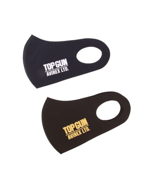 AVIREX(アヴィレックス)の「≪直営店限定≫TOP GUN MASK/ トップガン マスク(マスク・レディース・ネイビー/ブラック・M/L/S)」の2枚目の写真