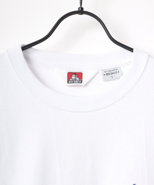 BEN DAVIS（ベンデイビス）の「BEN DAVIS/ベンデイビス ビッグシルエット ロゴ ファイヤーボール 袖プリント ロングスリーブTシャツ/レディース メンズ ロンT（Tシャツ/カットソー・メンズ・ホワイト/オートミール/チャコール/ダークグリーン・M/L/XL）」の10枚目の写真