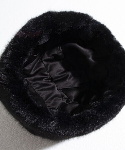 GLOSTER（グロスター）の「【GLOSTER/グロスター】ファーフライトキャップ RIPSTOP リップストップ ミリタリー（キャップ・メンズ・ブラック/ベージュ/オリーブ・FREE）」の9枚目の写真