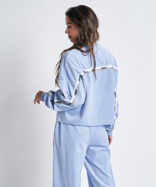 ROXY(ロキシー)の「GO GIRL PO/ロキシーベロアスウェットトレーナー(スウェット・レディース・ブラック/ブラウン/ブルー・MEDIUM/LARGE/SMALL)」の9枚目の写真