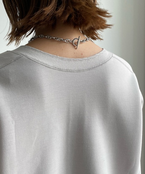 DouDou（ドゥドゥ）の「2WAYドットボタンショートカーディガン（カーディガン/ボレロ・レディース・ブラック/パープル/グレイッシュベージュ/オフホワイト・FREE）」の11枚目の写真