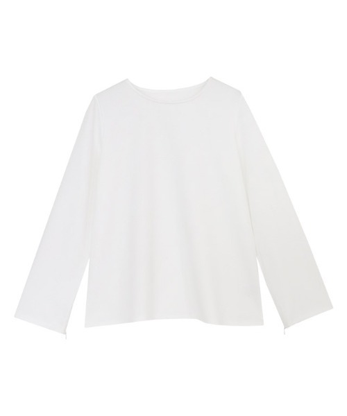 Pierrot(ピエロ)の「2wayポンチスリットスリーブプルオーバー(Tシャツ/カットソー・レディース・オフホワイト/ブルーグリーン/ブラック・L/M)」の22枚目の写真