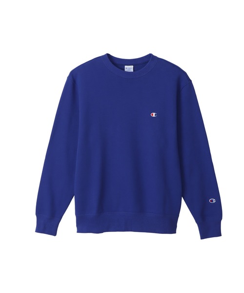 Champion（チャンピオン）の「【Champion/チャンピオン】メンズ ベーシック クルーネックスウェットシャツ（スウェット・メンズ・ブラック/ブルー系その他/ブラウン/グレー/ホワイト/アーミー/ネイビー/オートミール/ラベンダー/ブルー系その他2/カーキ・MEDIUM/LARGE/X-LARGE）」の10枚目の写真