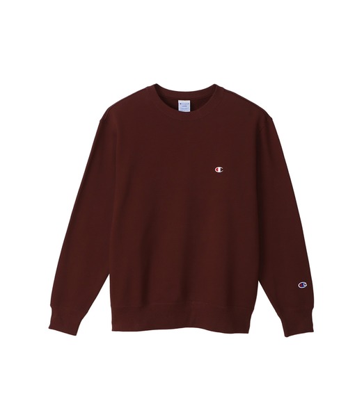 Champion（チャンピオン）の「【Champion/チャンピオン】メンズ ベーシック クルーネックスウェットシャツ（スウェット・メンズ・ブラック/ブルー系その他/ブラウン/グレー/ホワイト/アーミー/ネイビー/オートミール/ラベンダー/ブルー系その他2/カーキ・MEDIUM/LARGE/X-LARGE）」の5枚目の写真