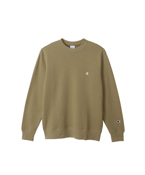 Champion（チャンピオン）の「【Champion/チャンピオン】メンズ ベーシック クルーネックスウェットシャツ（スウェット・メンズ・ブラック/ブルー系その他/ブラウン/グレー/ホワイト/アーミー/ネイビー/オートミール/ラベンダー/ブルー系その他2/カーキ・MEDIUM/LARGE/X-LARGE）」の7枚目の写真