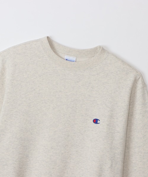Champion（チャンピオン）の「【Champion/チャンピオン】メンズ ベーシック クルーネックスウェットシャツ（スウェット・メンズ・ブラック/ブルー系その他/ブラウン/グレー/ホワイト/アーミー/ネイビー/オートミール/ラベンダー/ブルー系その他2/カーキ・MEDIUM/LARGE/X-LARGE）」の22枚目の写真