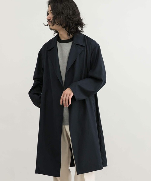 URBAN RESEARCH（アーバンリサーチ）の「リプリーブラップコーディガン（その他アウター・メンズ・グレー系その他/ネイビー・LARGE/MEDIUM）」の2枚目の写真