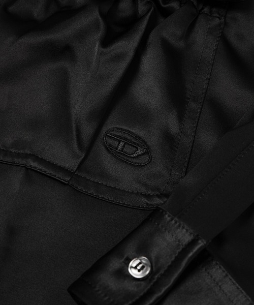DIESEL（ディーゼル）の「レディース 長袖シャツ サテン（シャツ/ブラウス・レディース・グレー/ブラック・MEDIUM/LARGE/X-LARGE/SMALL）」の16枚目の写真