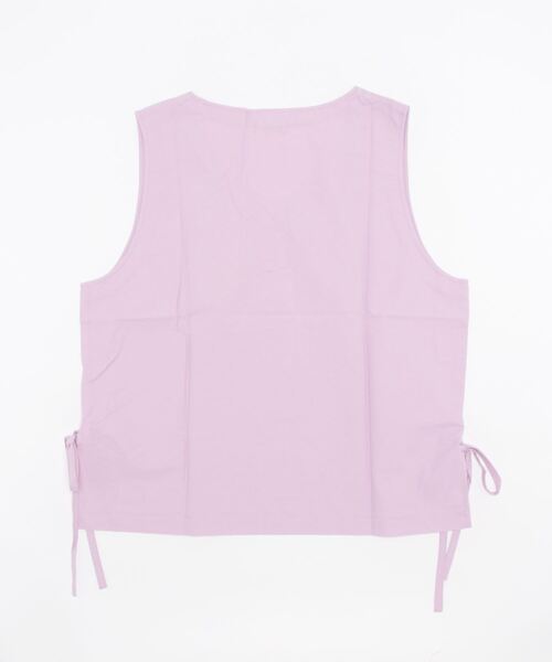 Toironier(トワロニエ)の「Toironier/トワロニエ/Lounge Vest/ラウンジベスト(その他アウター・メンズ・ブラック/ラベンダー/マスタード・F)」の4枚目の写真