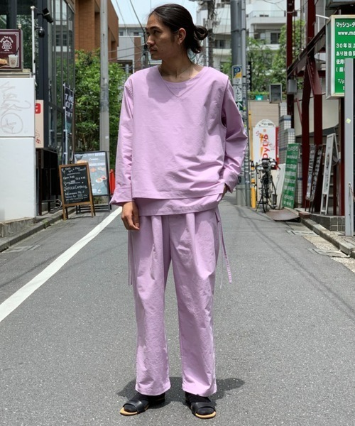 Toironier(トワロニエ)の「Toironier/トワロニエ/Lounge Vest/ラウンジベスト(その他アウター・メンズ・ブラック/ラベンダー/マスタード・F)」の8枚目の写真