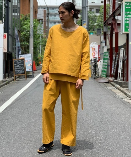 Toironier(トワロニエ)の「Toironier/トワロニエ/Lounge Vest/ラウンジベスト(その他アウター・メンズ・ブラック/ラベンダー/マスタード・F)」の14枚目の写真