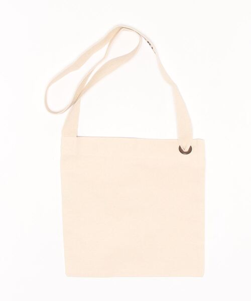 WORLD WIDE LOVE!（ワールドワイドラブ）の「デッドスマイルサコッシュ（ショルダーバッグ・レディース・ブラック/ネイビー/キナリ・FREE）」の5枚目の写真